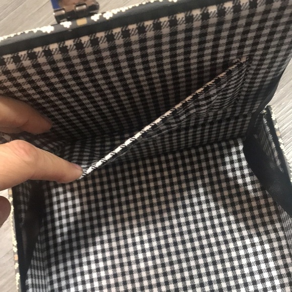 Vintage Cigar Box “So Chic” Embroidered & Beaded Handbag - Picture 8 of 10